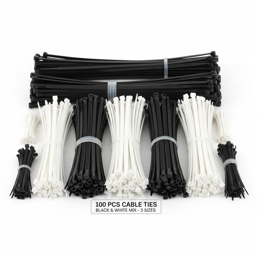 100pcs Nylon Cable Ties