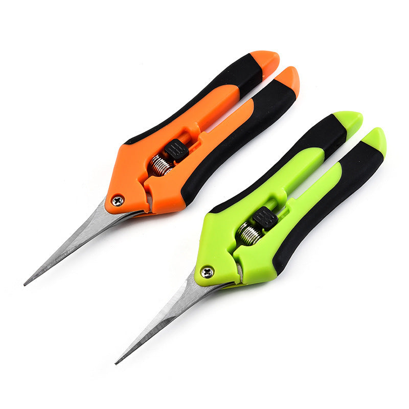 Stainless Steel Pruning Shears – Multi-Purpose Garden Branch & Leaf Scissors with Comfort Grip