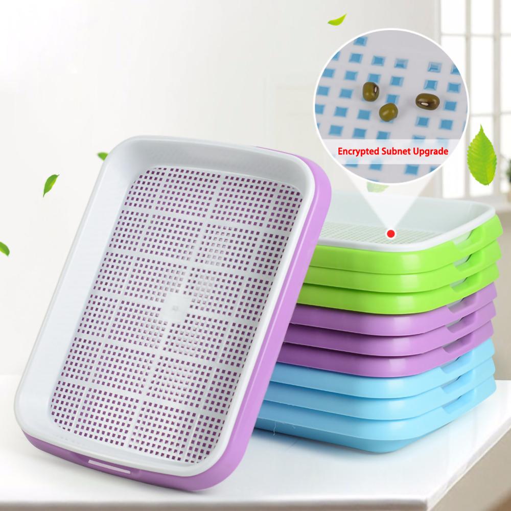 Double Layer Planting Tray for Sprouts and Seedlings