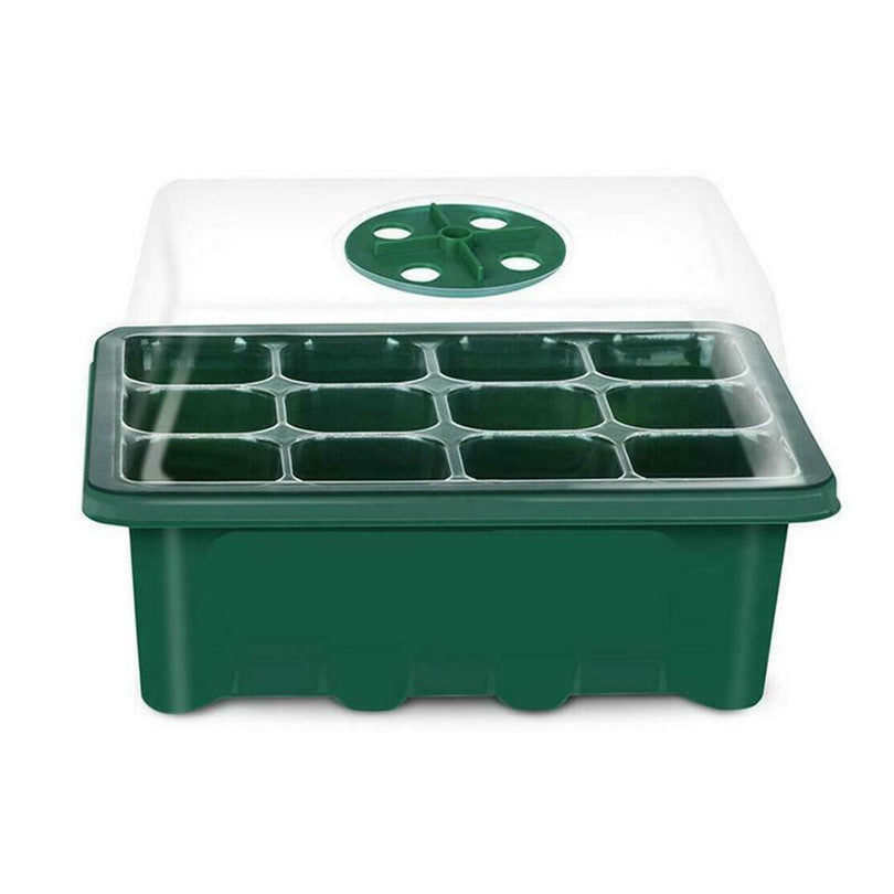 12-Cell Seed Starting Tray with Vented Cover