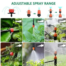 MistPro Automatic Drip Irrigation System for Home Gardens