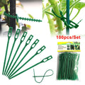 Adjustable Nylon Cable Ties for Garden Plant Support