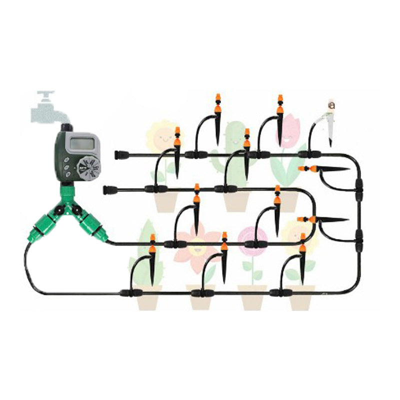 Automatic Dripper Timer for Outdoor Plant Watering