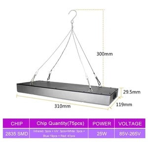 Full Spectrum Plant Grow Light for Seedlings and Flowers