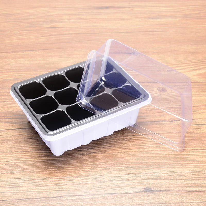 Plastic Seedling Tray with 12 Holes for Planting