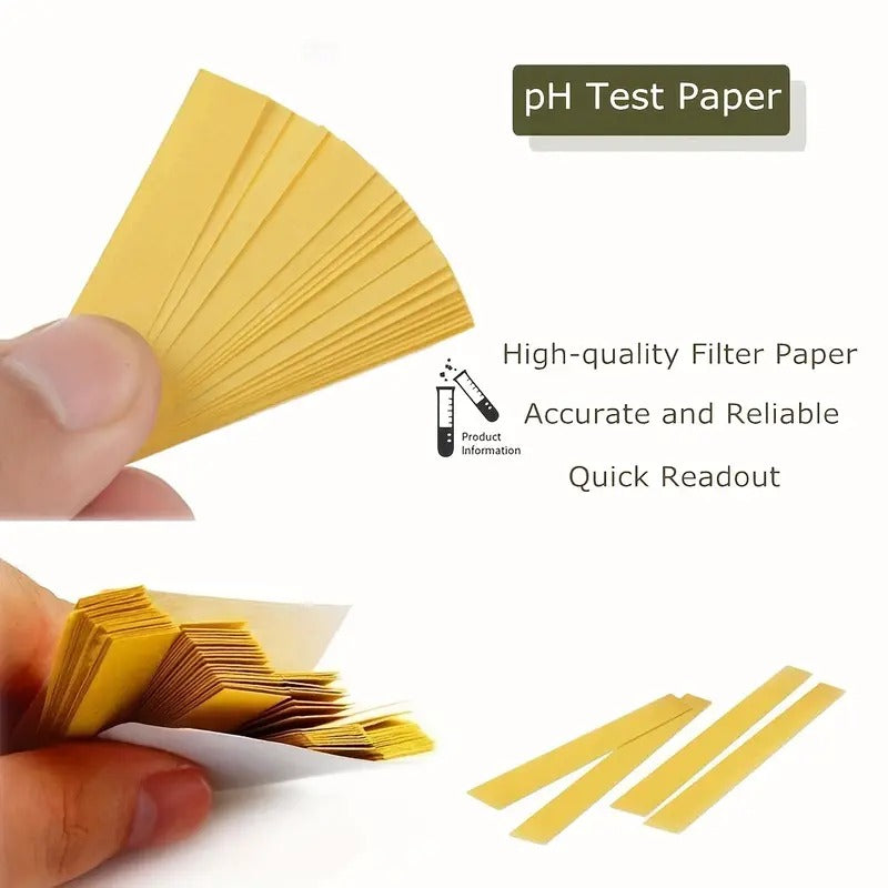 PH 1-14 Test Paper for Water, Soil, and Food Testing