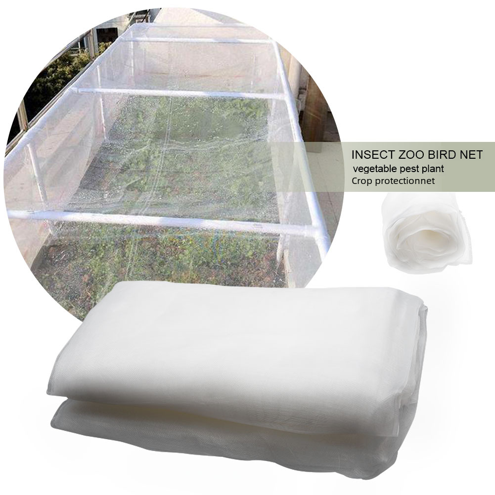 Garden Insect & Pest Protection Netting – Fine Mesh PE Net for Vegetables, Greenhouses & Orchards